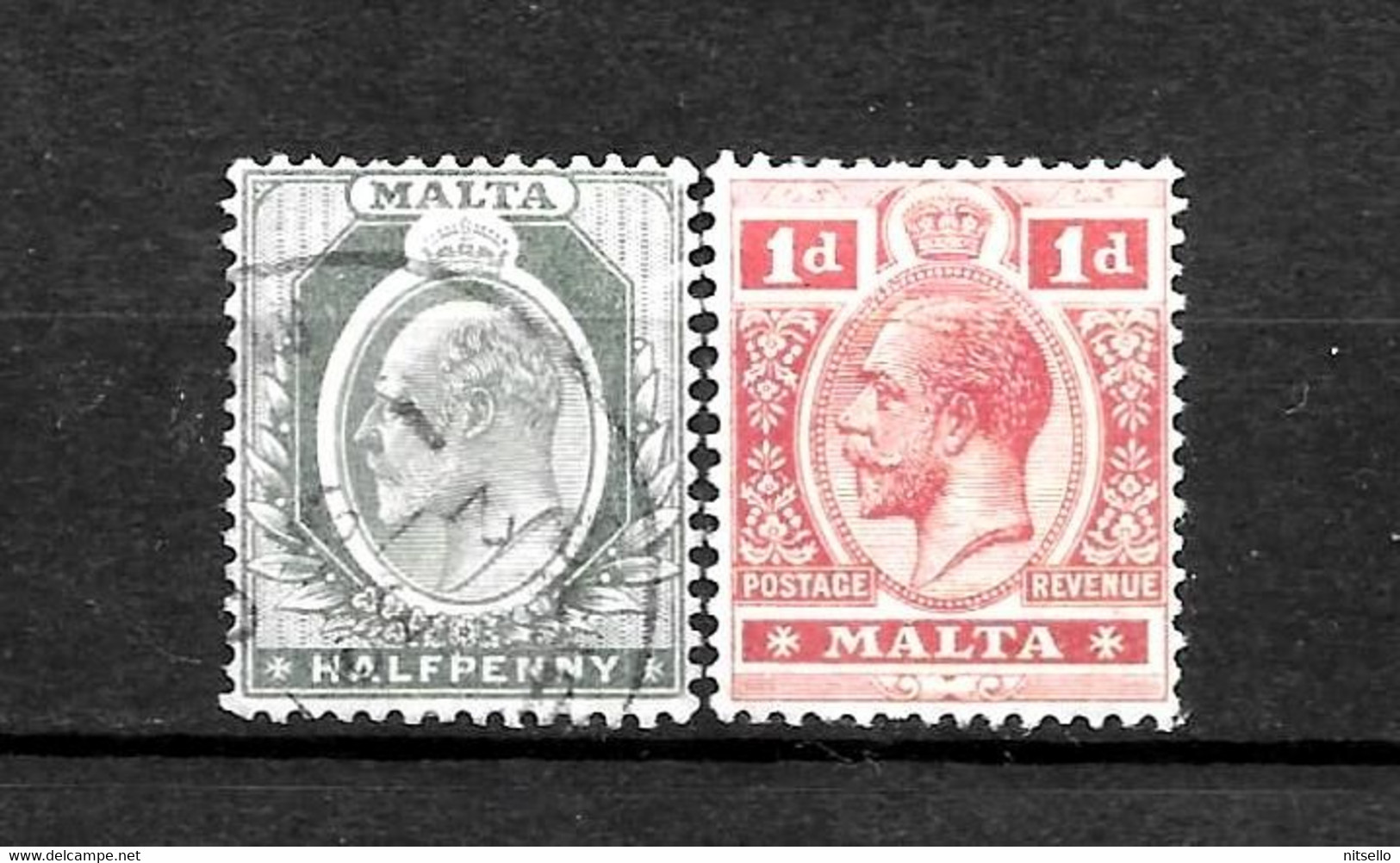 LOTE 2218   ///  COLONIAS INGLESAS  MALTA   ¡¡¡ OFERTA - LIQUIDATION !!! JE LIQUIDE !!! - Malta (...-1964)