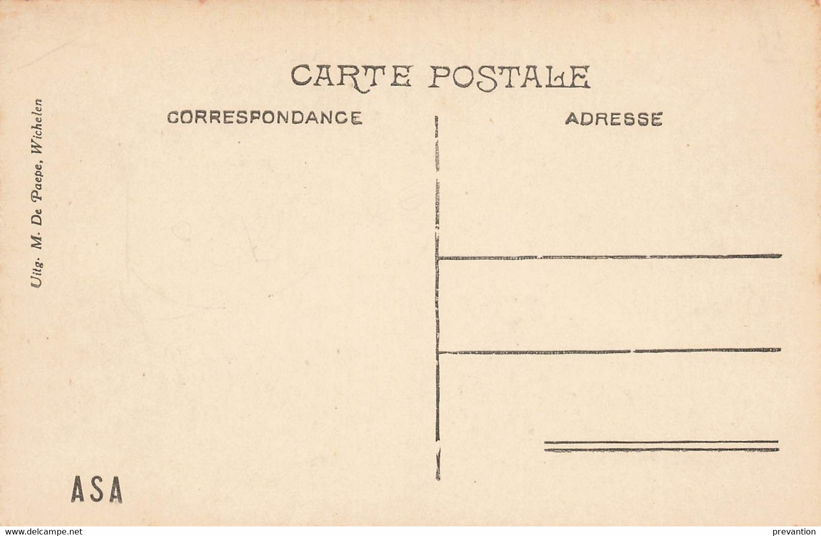 WICHELEN - Bohemen - Carte  Très Animée - Wichelen