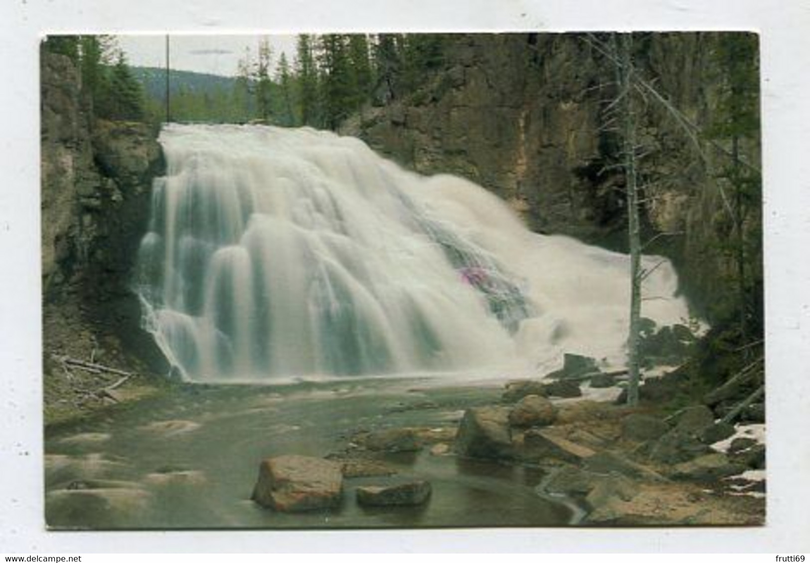 AK 05068 USA - Wyoming - Yellowstone National Park - Gibbon Falls - Yellowstone