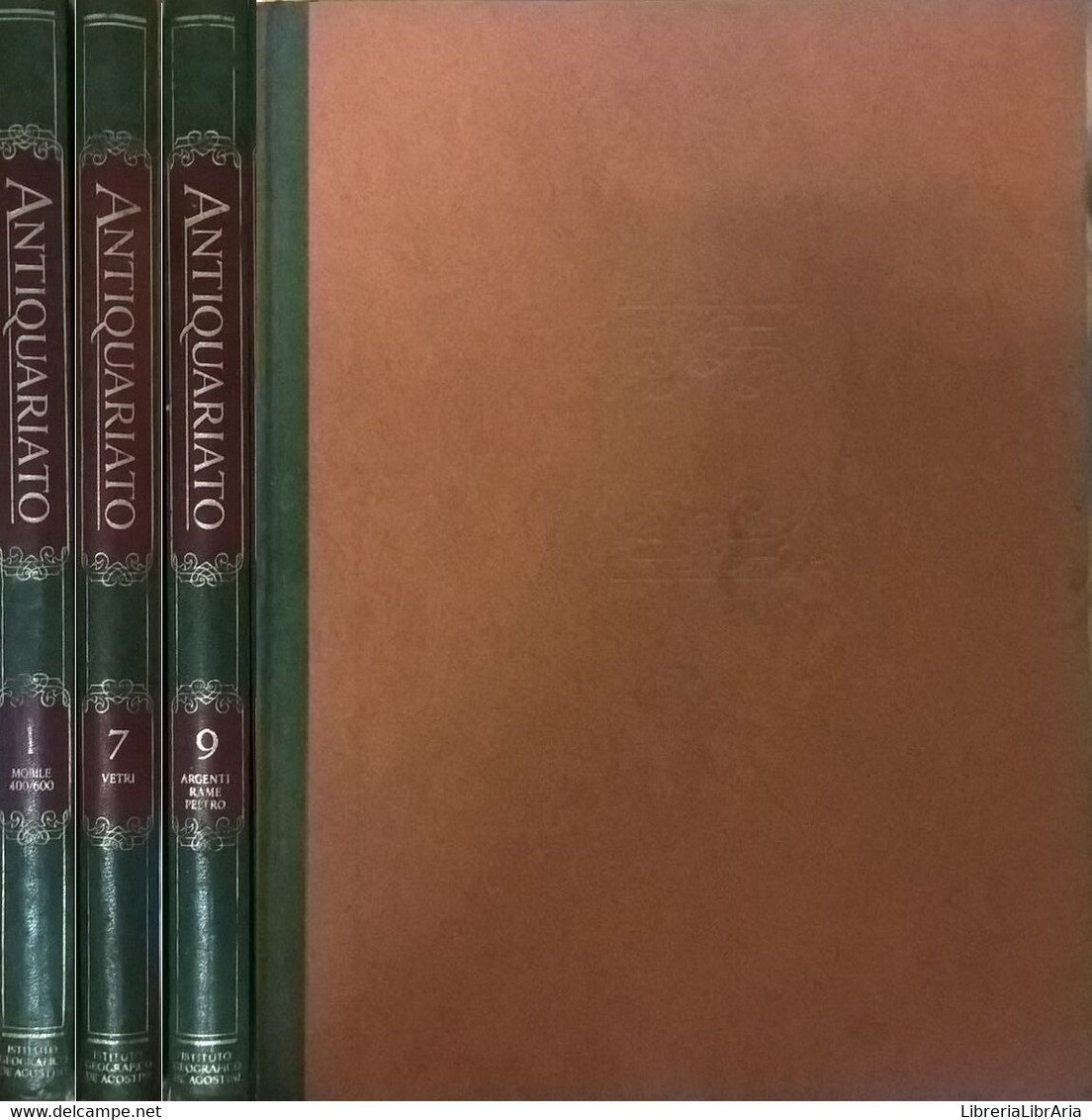 GRANDE ENCICLOPEDIA DELL'ANTIQUARIATO VOL.1-7-9 (1988) Ca - Encyclopedias