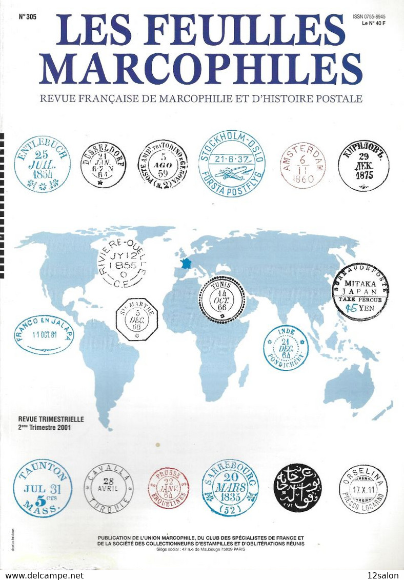 LES FEUILLES MARCOPHILES N° 305 + Scan Sommaire - Autres & Non Classés