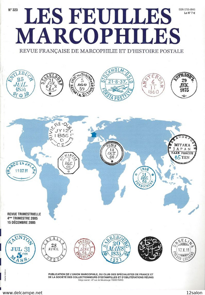 LES FEUILLES MARCOPHILES N° 323 + Scan Sommaire - Autres & Non Classés