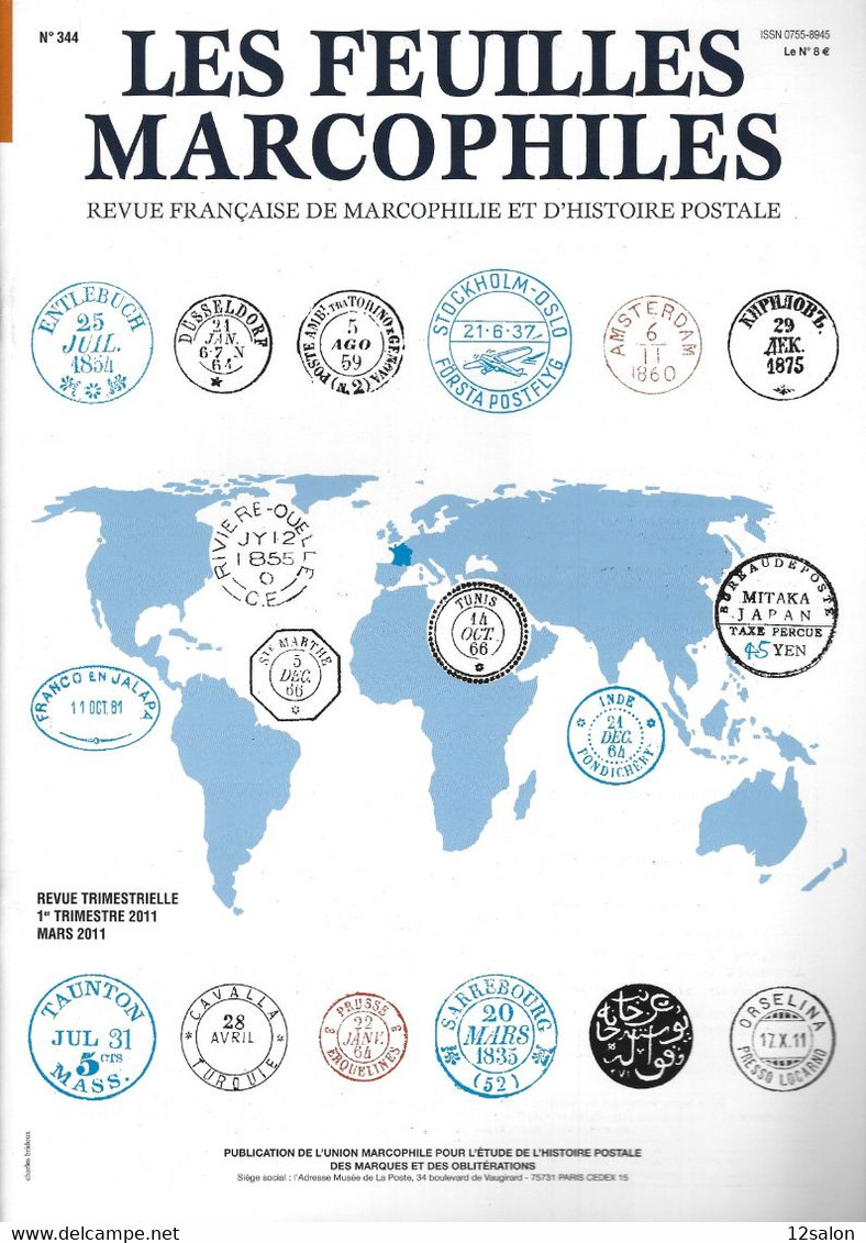 LES FEUILLES MARCOPHILES N° 344 + Scan Sommaire - Autres & Non Classés