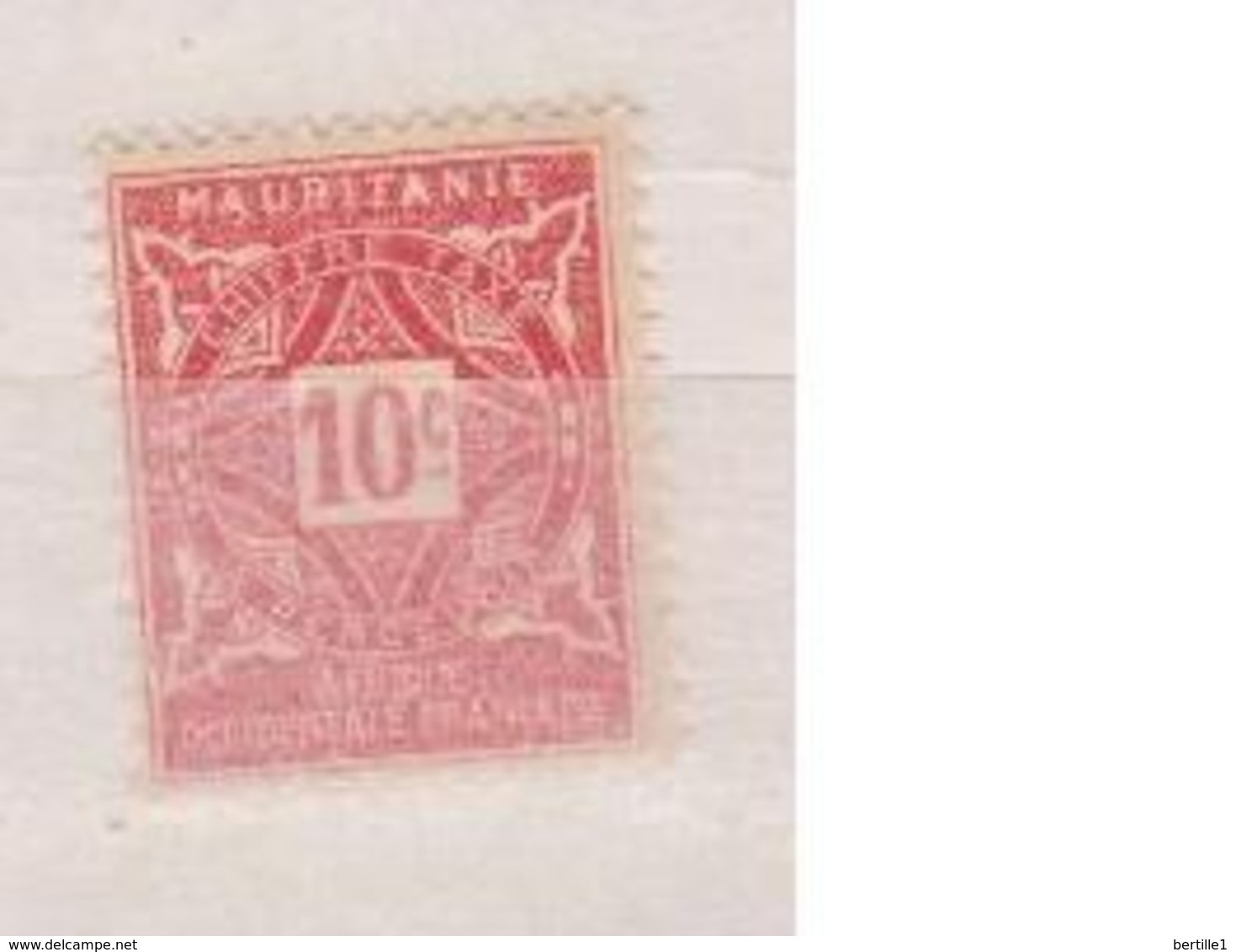 MAURITANIE         N°  YVERT   TAXE 18   NEUF AVEC CHARNIERES      ( CHARN  03/ 37 ) - Unused Stamps