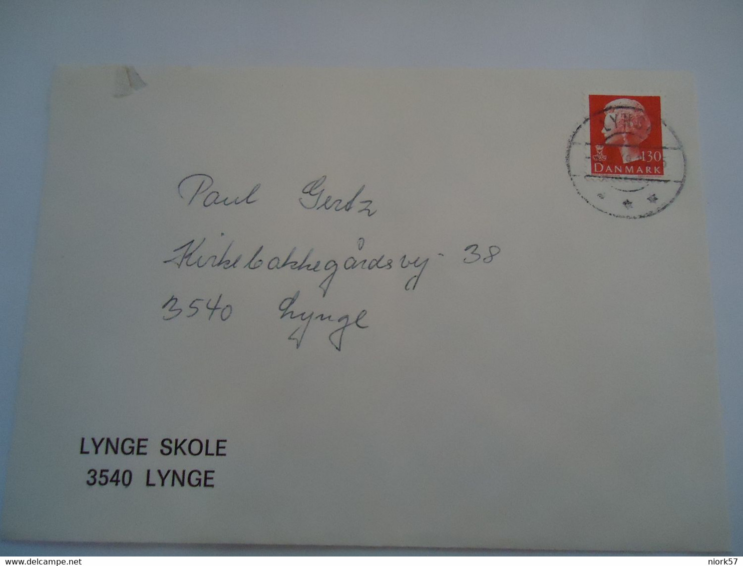 DENMARK COVER 1979   LYNGE - Cartes-maximum (CM)