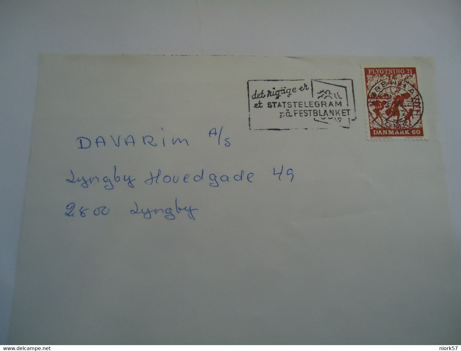 DENMARKCOVER 1972  KOBENHAVN OMK - Maximum Cards & Covers
