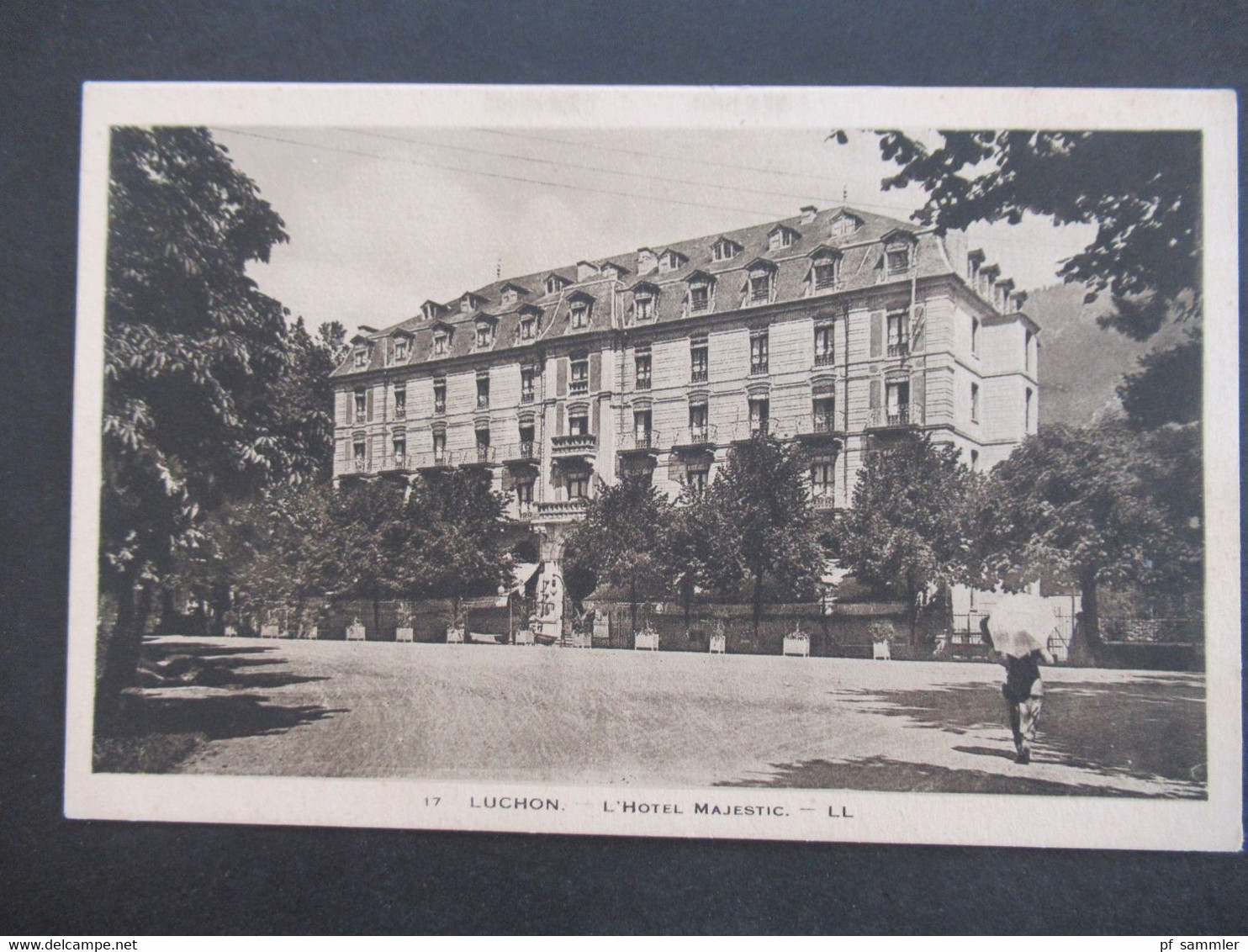 Frankreich Um 1910 Luchon L'Hotel Majestic Verlag Levy Et Neurdein Reunis Großes Hotel / Grand Hotel - Lucon