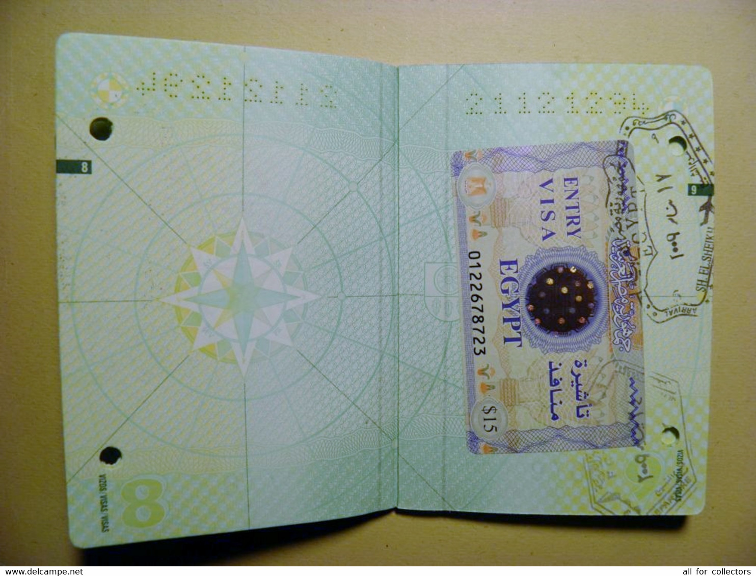 Biometric Passport Lithuania Expired With Holes VISA's And Cancels Turkey Egypt - Documents Historiques