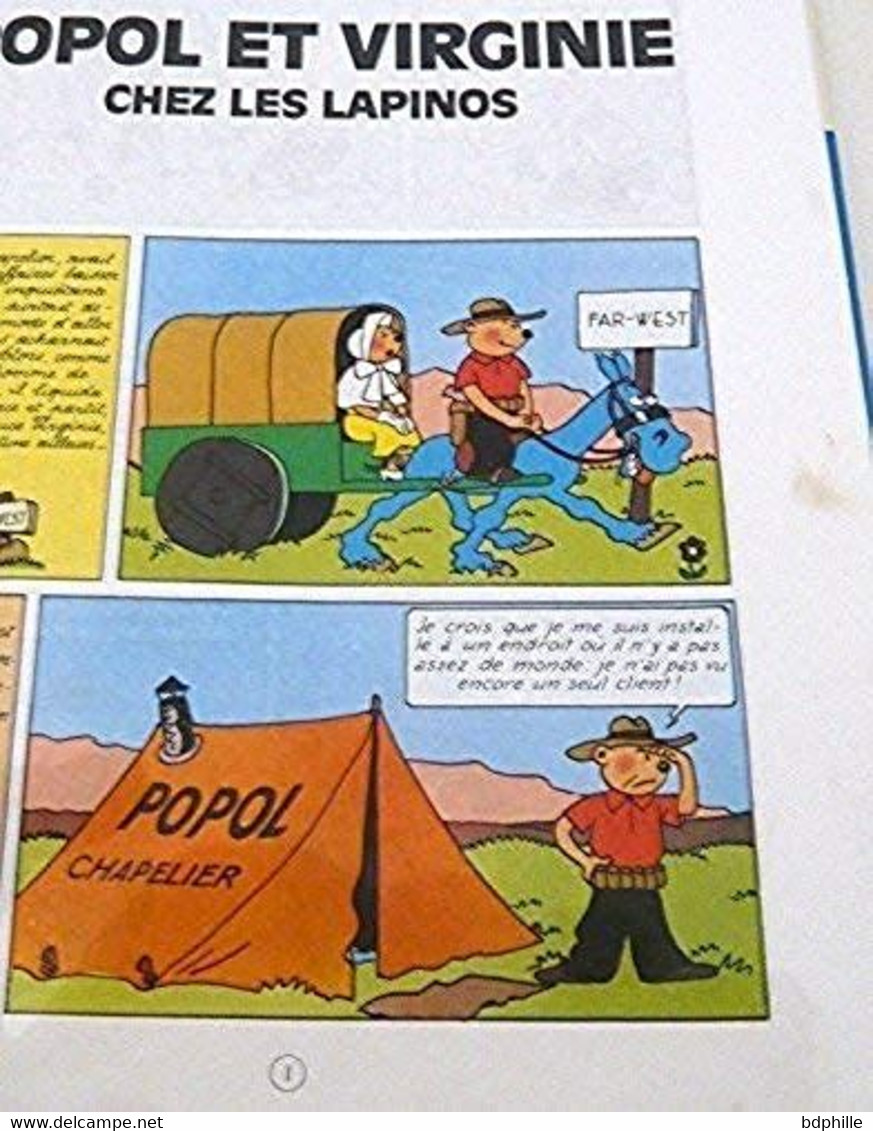 Les Aventures De Popol Et Virginie Chez Les Lapinos 1982 - Hergé