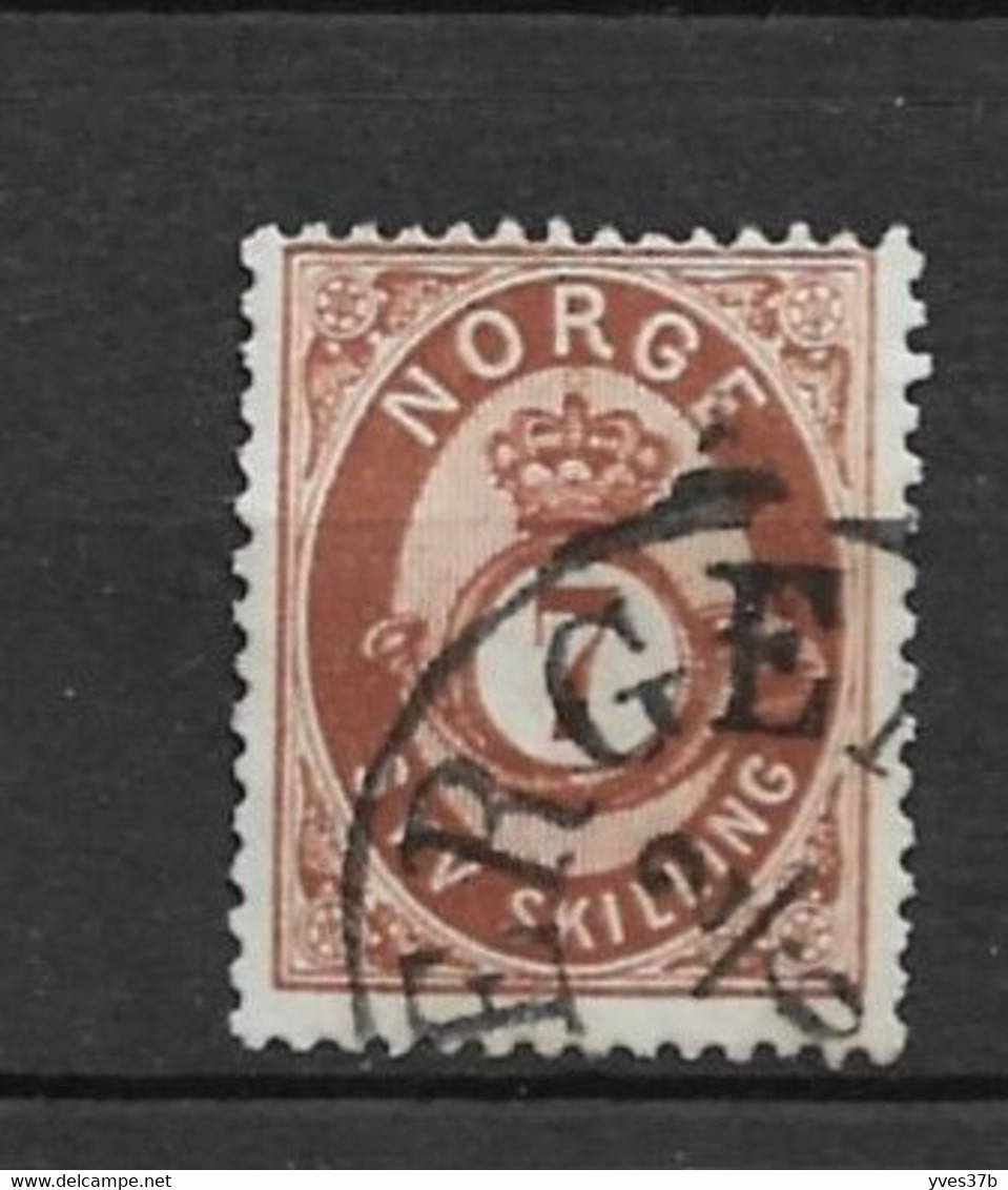 NORVEGE N°21 - TTB - - Used Stamps