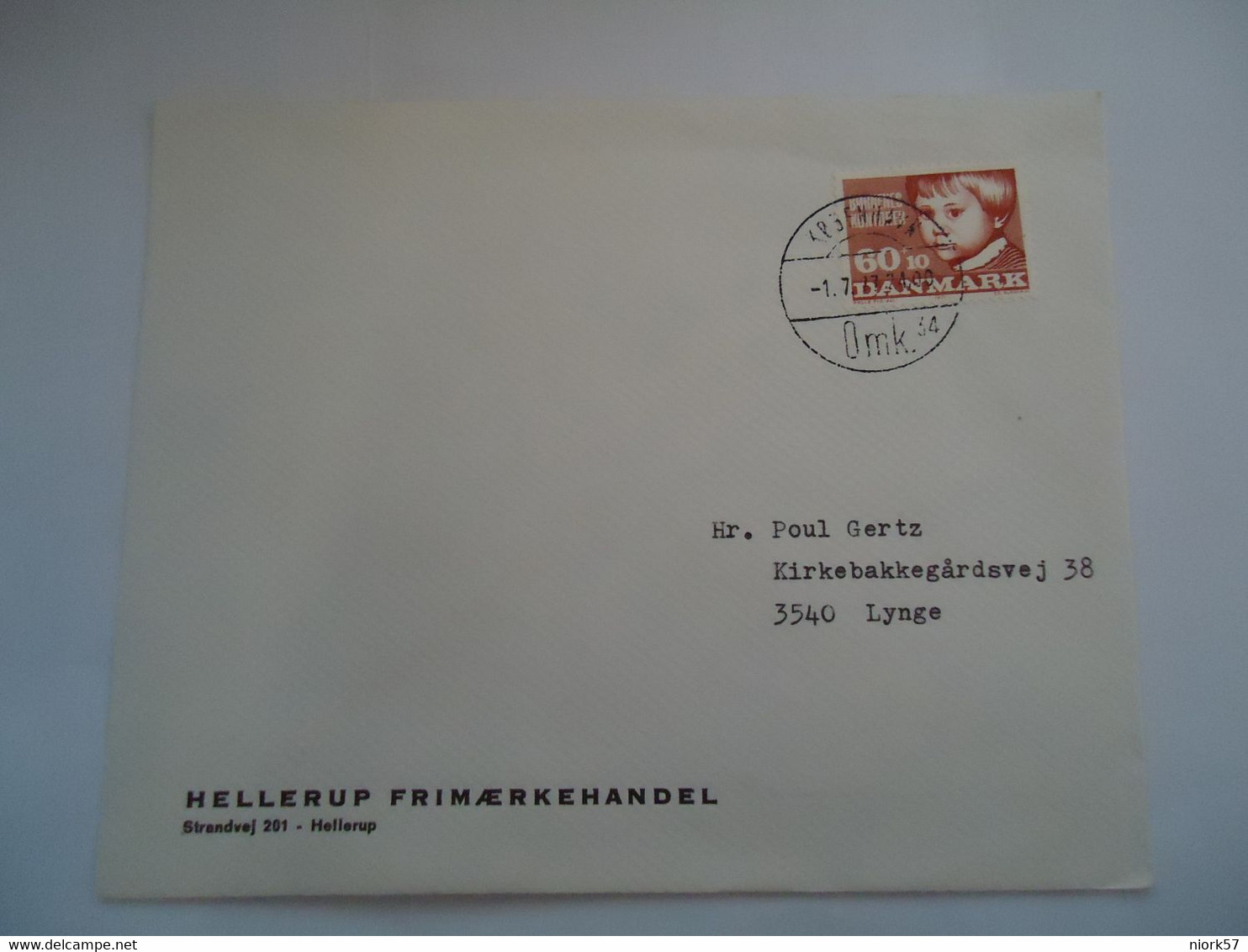 DENMARK COVER 1977    KOBENHAVN OMK34 - Maximum Cards & Covers