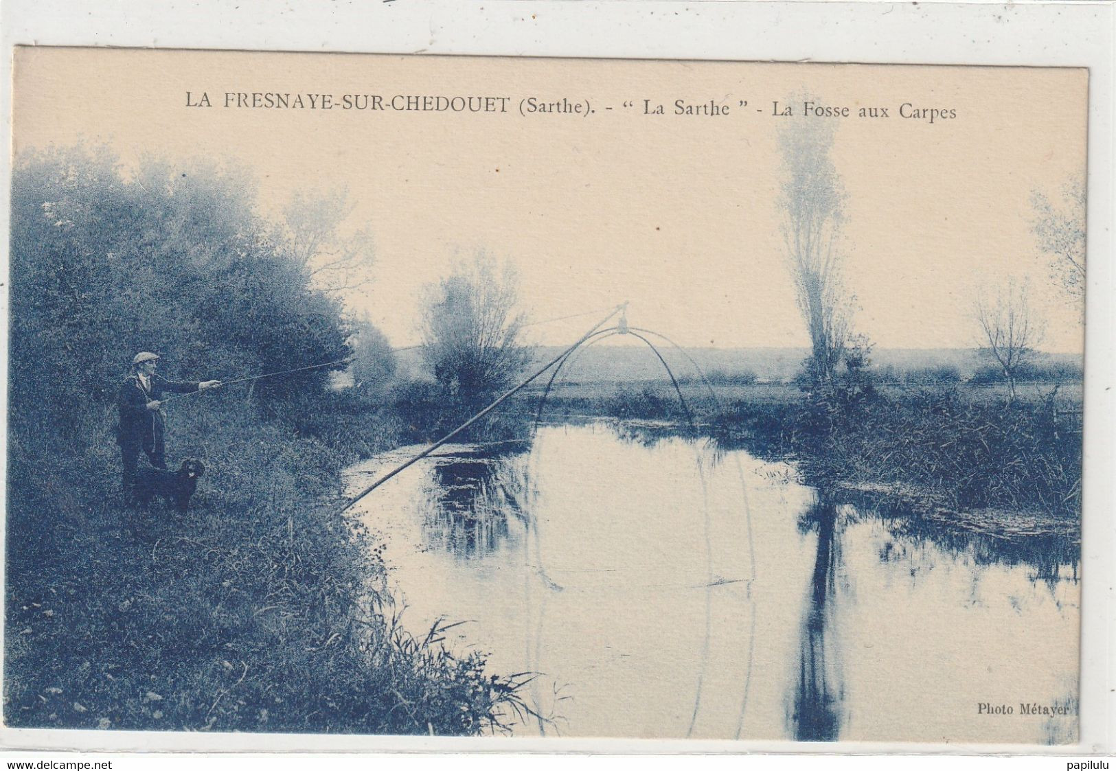 DEPT 72 : Photo Métayer : La Fresnaye Sur Chedouet La Fosse Aux Carpes - La Fresnaye Sur Chédouet