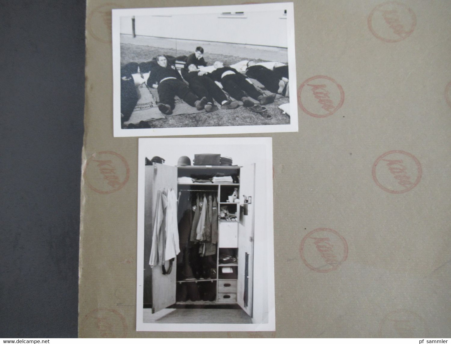 Fotoalbum 1967 Bundeswehr / Meine Dienstzeit Abzeichen Heer viele Fotos von Übungen / Biwack / Waffen / Fahrzeuge usw.