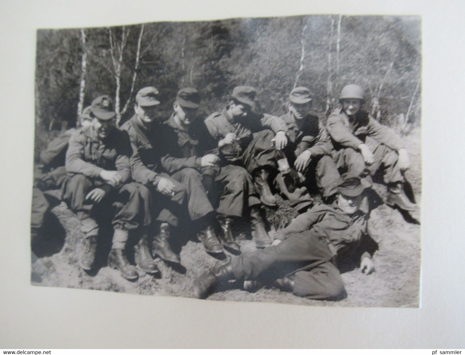 Fotoalbum 1967 Bundeswehr / Meine Dienstzeit Abzeichen Heer viele Fotos von Übungen / Biwack / Waffen / Fahrzeuge usw.