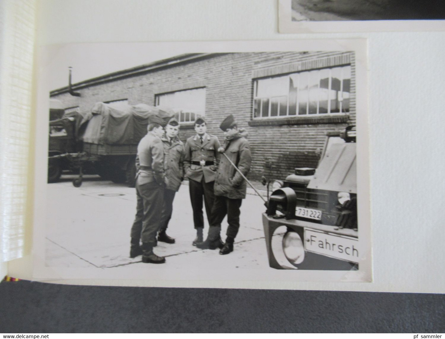 Fotoalbum 1967 Bundeswehr / Meine Dienstzeit Abzeichen Heer viele Fotos von Übungen / Biwack / Waffen / Fahrzeuge usw.