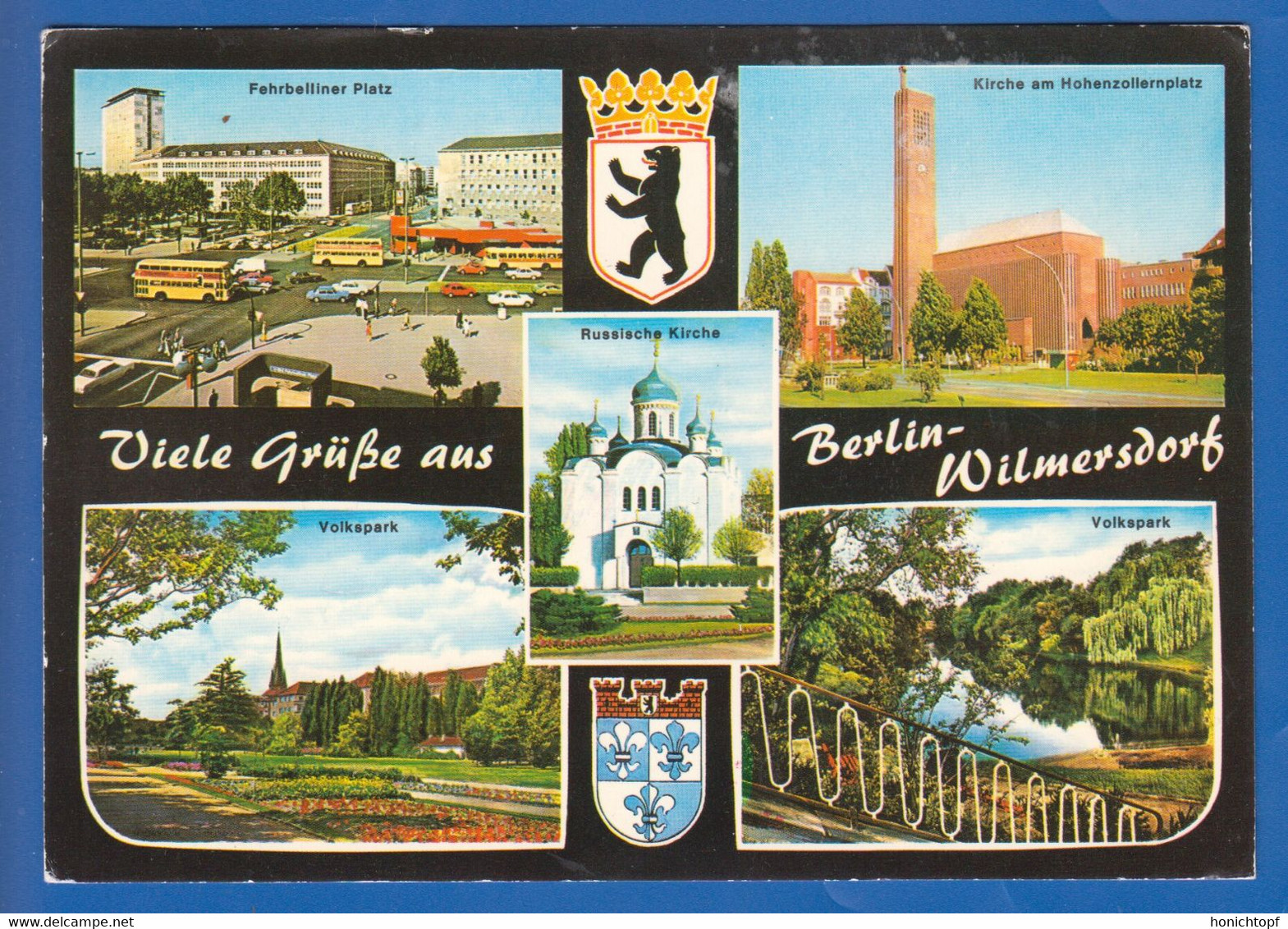Deutschland; Berlin; Multibildkarte; Wilmersdorf - Wilmersdorf