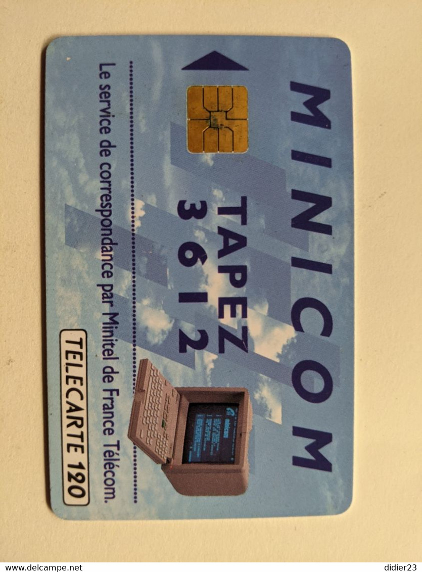 TELECARTE FRANCE TELECOM  50  MINICOM MINITEL - Telecom