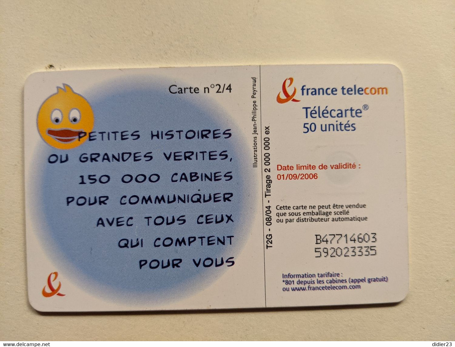 TELECARTE FRANCE TELECOM   50 PETITES HISTOIRES - Opérateurs Télécom