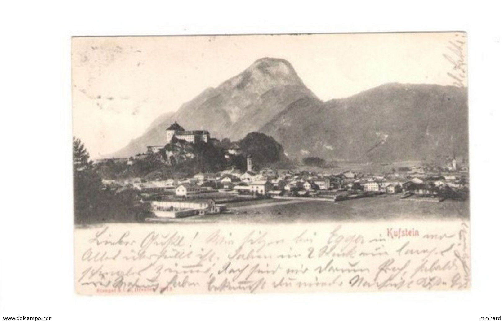 Alte AK Kufstein Gel 1905 Tirol Österreich Austria - Kufstein