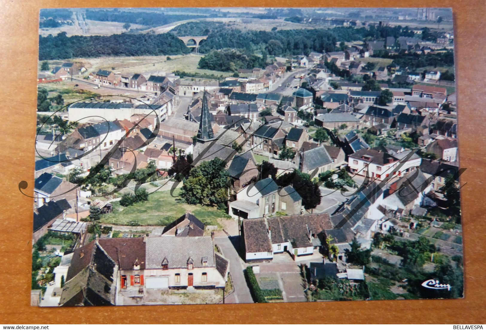 Maurage. Vue Aerienne Le Centre. A Ci . 97-1 - La Louvière