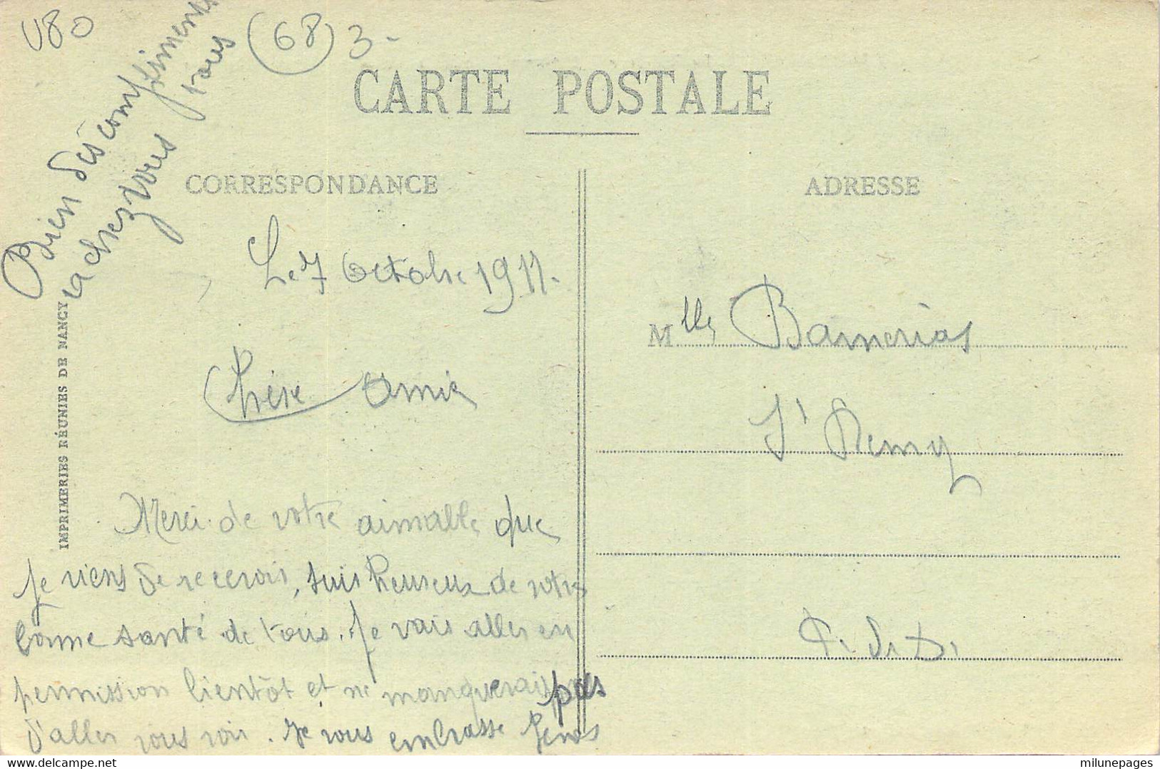 68 Haut RHIN Le Viaduc De DANNEMARIE Détruit Par Le Génie Français Le 26 Aout 1914 - Dannemarie