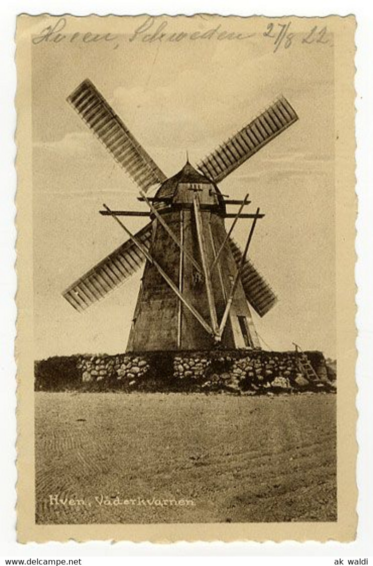 Schweden, Hven, Windmühle, - Svezia