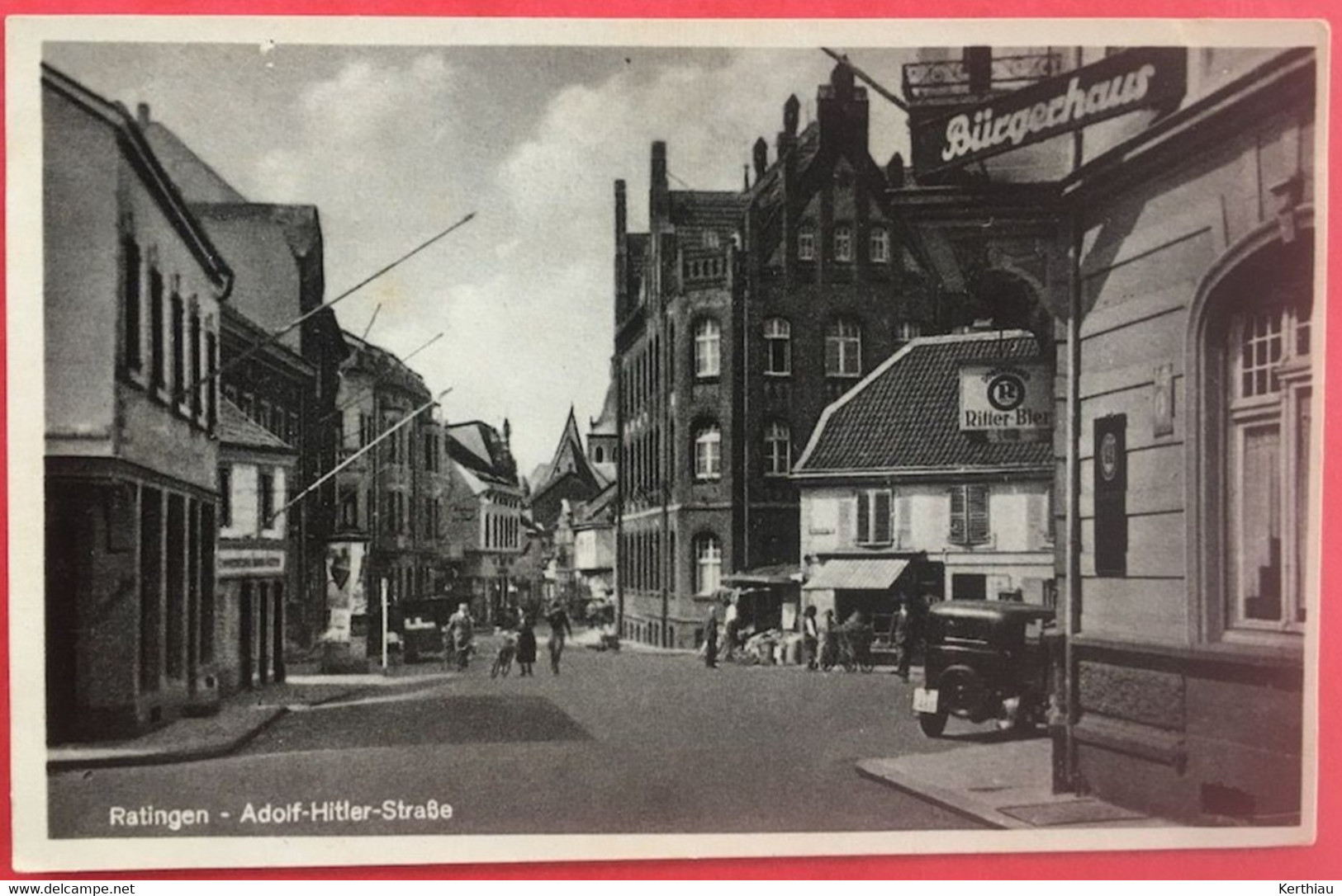 Ratingen Adolf-Hitler Strasse - Animée - Ratingen