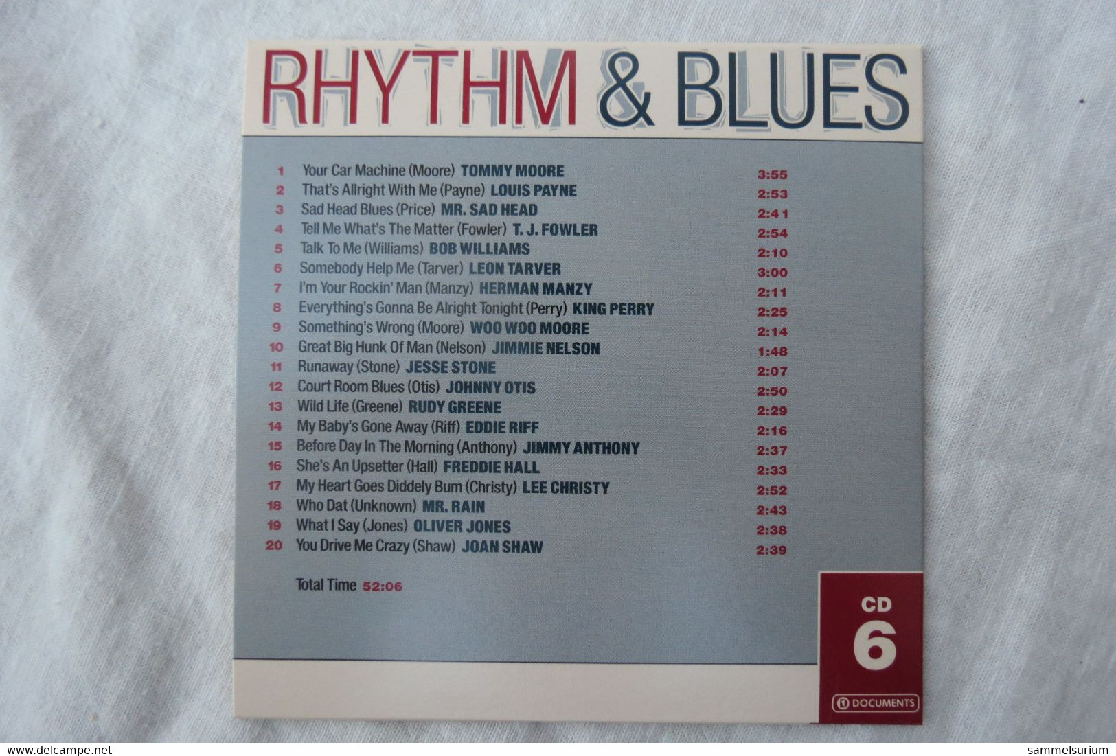 10 CDs Set "Rhythm & Blues" Original Masters