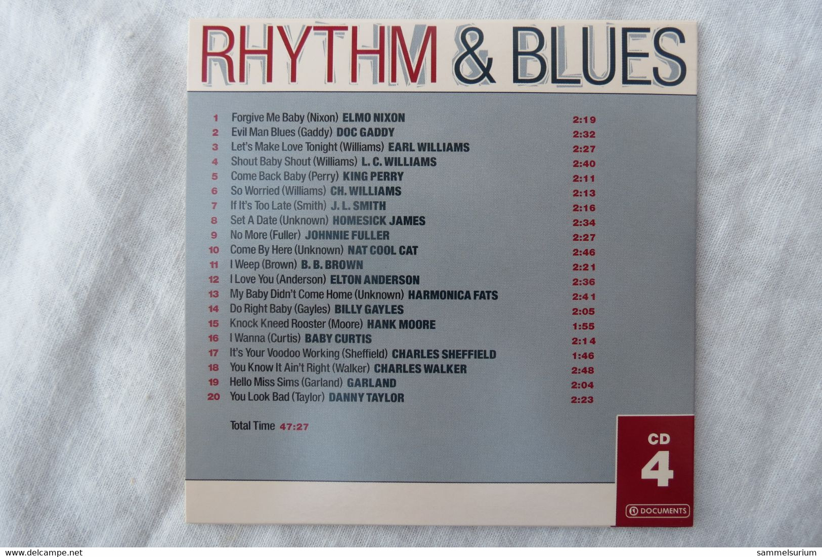 10 CDs Set "Rhythm & Blues" Original Masters