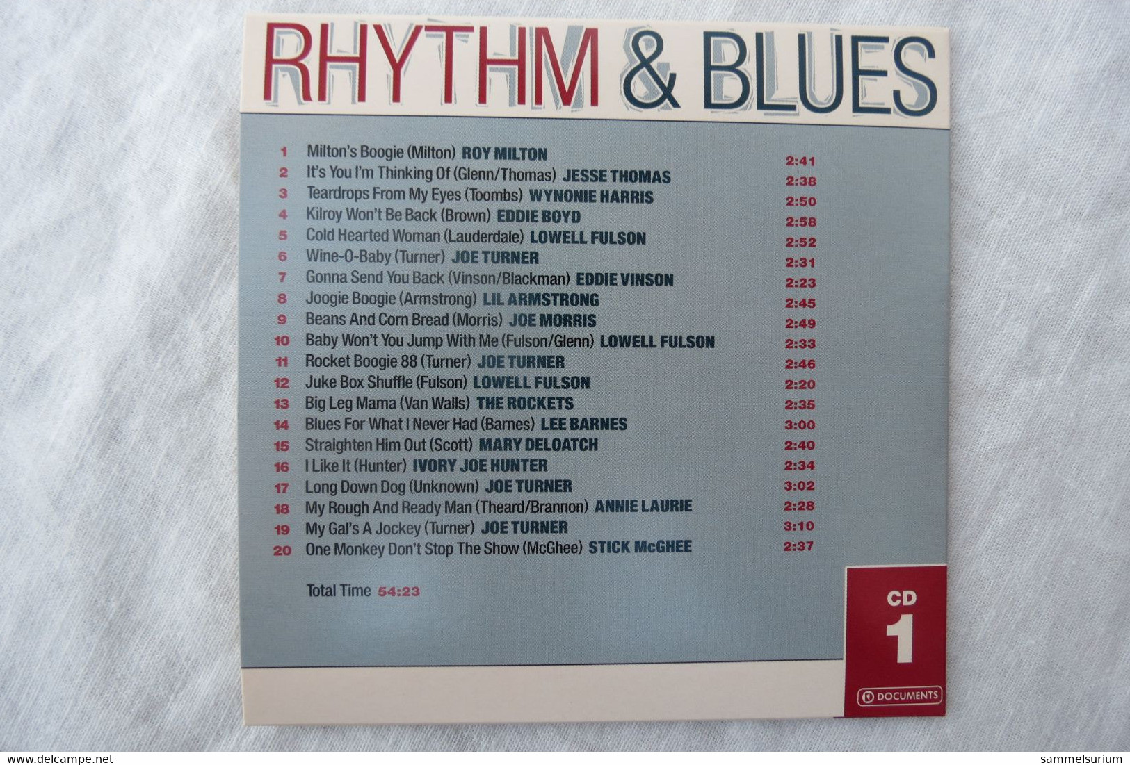 10 CDs Set "Rhythm & Blues" Original Masters