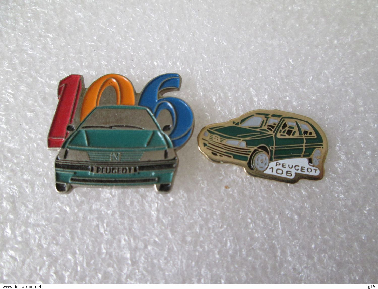 PIN'S    LOT 2  PEUGEOT  106 - Peugeot