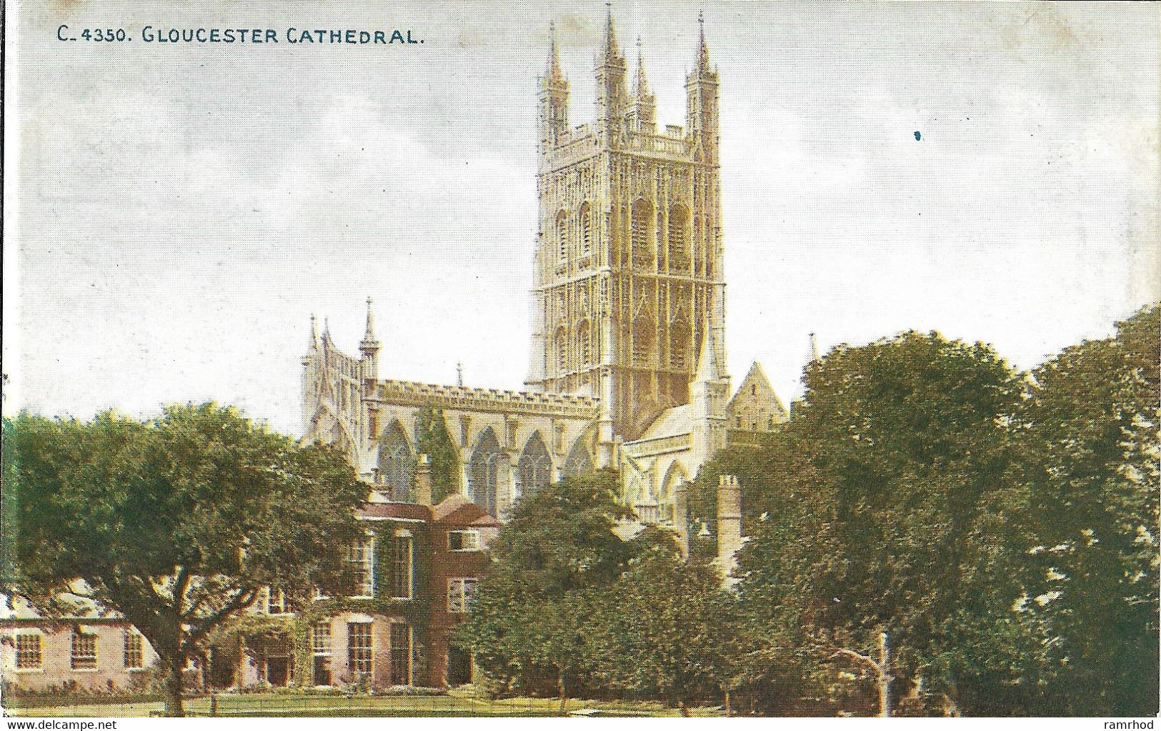 GLOUCESTER, Cathedral (Publisher - Photochrom Co - Celesque Series) Early 1900's Unused - Gloucester