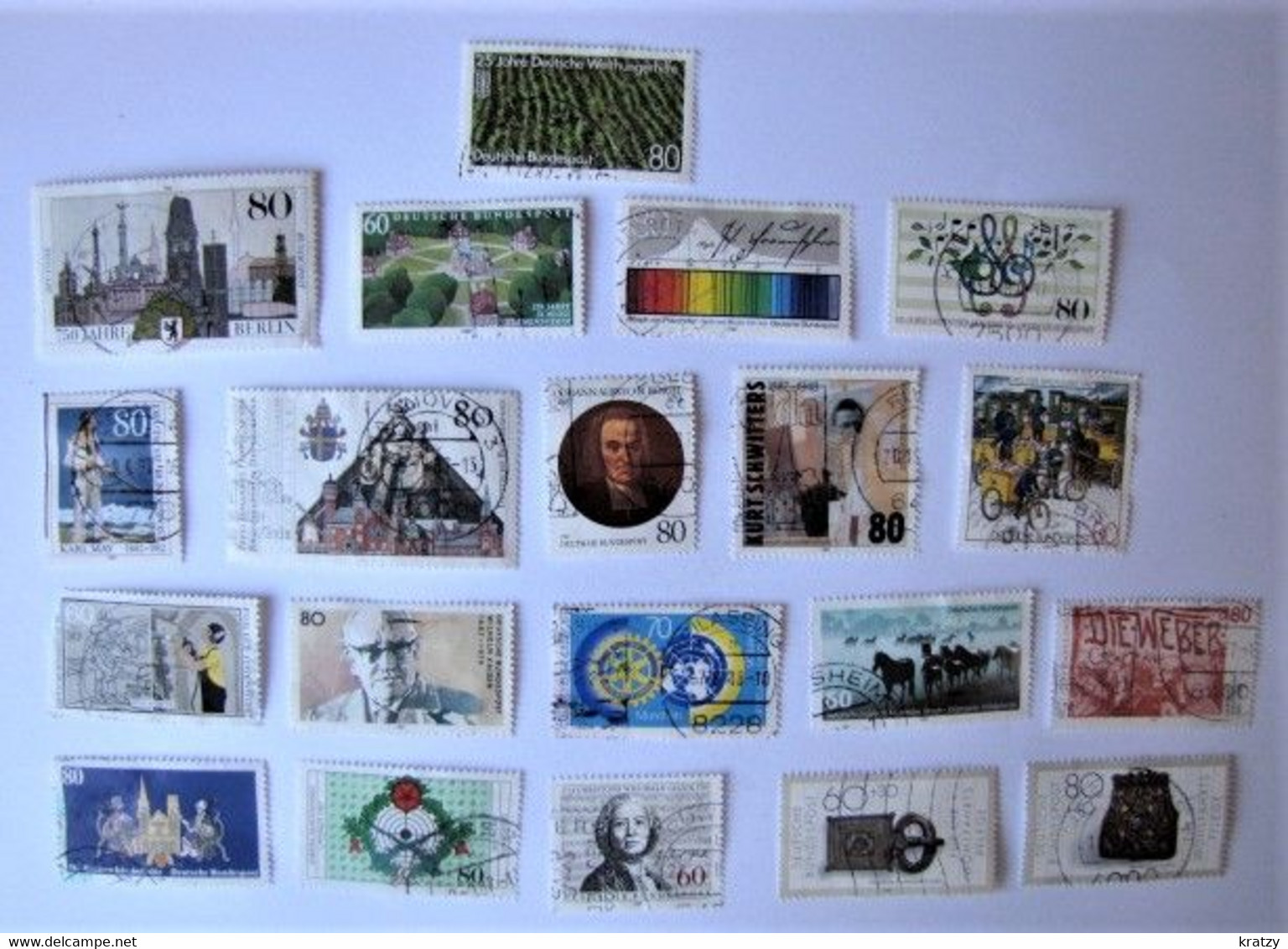 ALLEMAGNE - REPUBLIQUE FEDERALE - Lot De Timbres De 1987 - Used Stamps