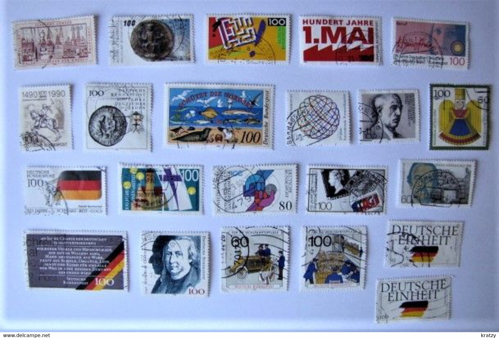 ALLEMAGNE - REPUBLIQUE FEDERALE - Lot De Timbres De 1990 - Used Stamps