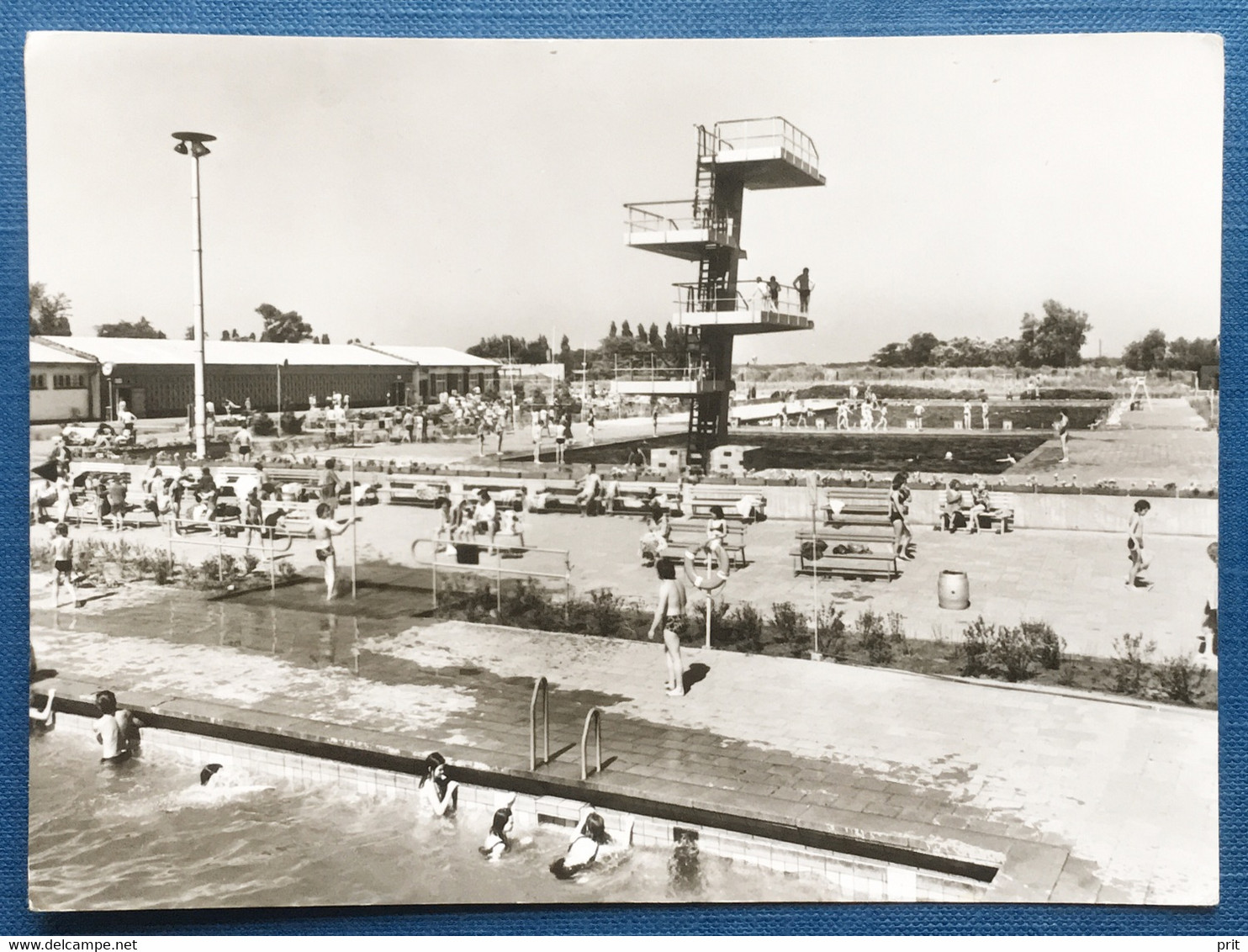 ~1965 Stendal Schwimmbad Otto-Krause-Straße. Germany DDR. Unused Photo Postcard. Publisher Bild Und Heimat Reichenbach - Stendal