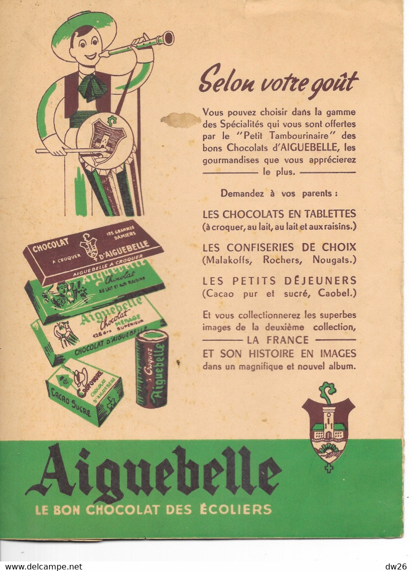 Protège Cahier Publicité Chocolat - Chic De L'Aiguebelle (le Bon Chocolat Des Ecoliers) - Book Covers