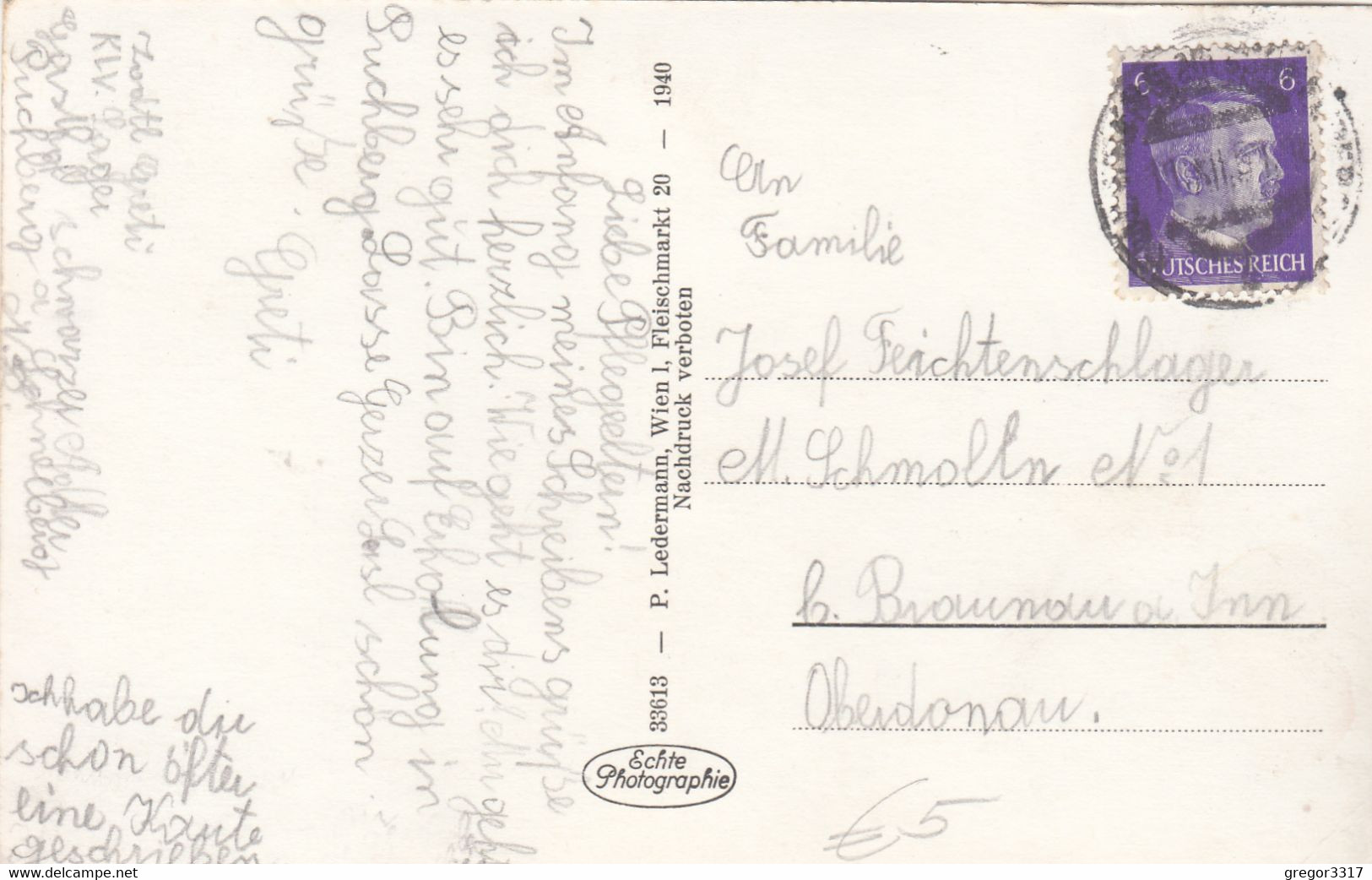 A1006) SCHNEEBERG - PUCHBERG Am SCHNEEBERG - Niederdonau Tolle DETAIL AK - Alt ! 1940 - Schneeberggebiet