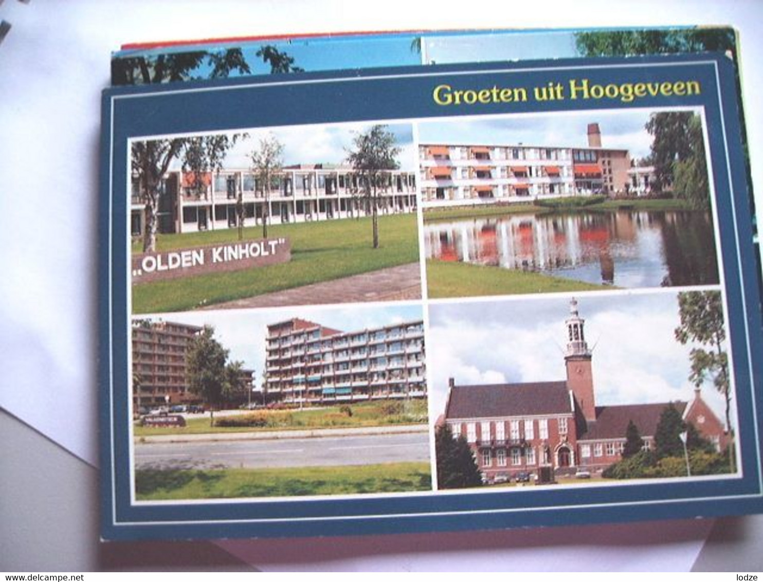 Nederland Holland Pays Bas Hoogeveen Met Olden Kinholt En Raadhuis - Hoogeveen