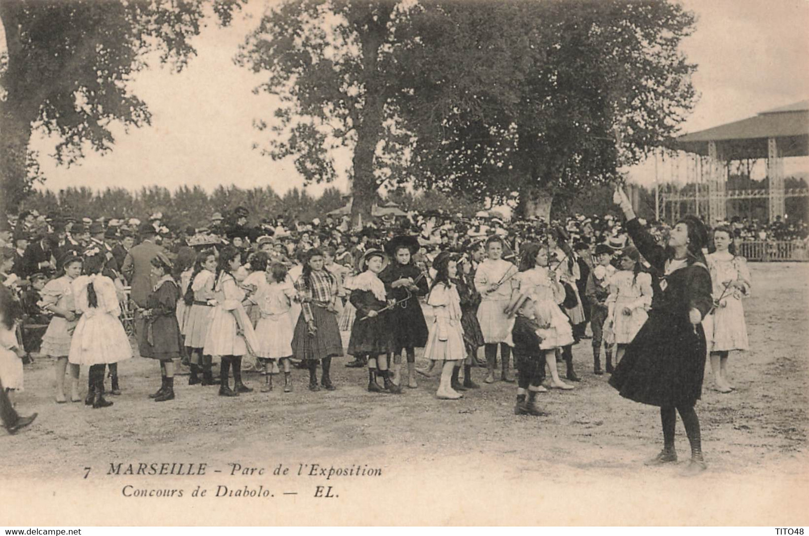 France (13 Marseille) - Parc De L'Exposition - Concours De Diabolo - Parcs Et Jardins