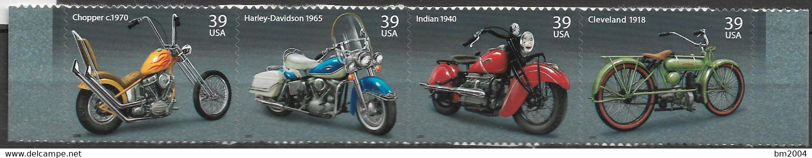 2006 USA Mi. 4157-60**MNH     Motorräder - Ongebruikt