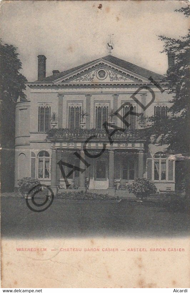 Carte Postale/Postkaart -WAREGEM - Château Baron Casier  (A422) - Waregem