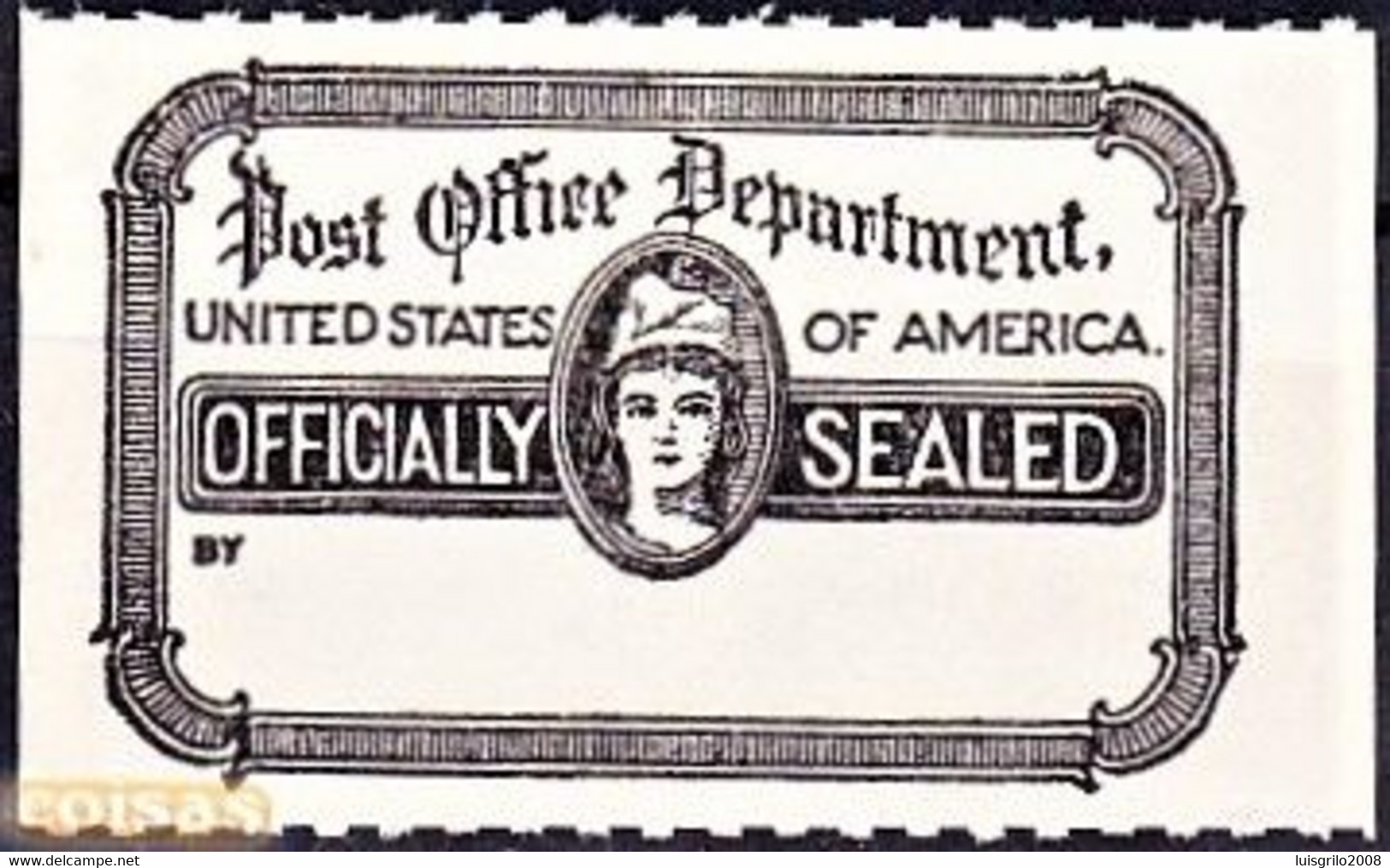 Post Office Departtment - Officially Sealed -|- United States - Service