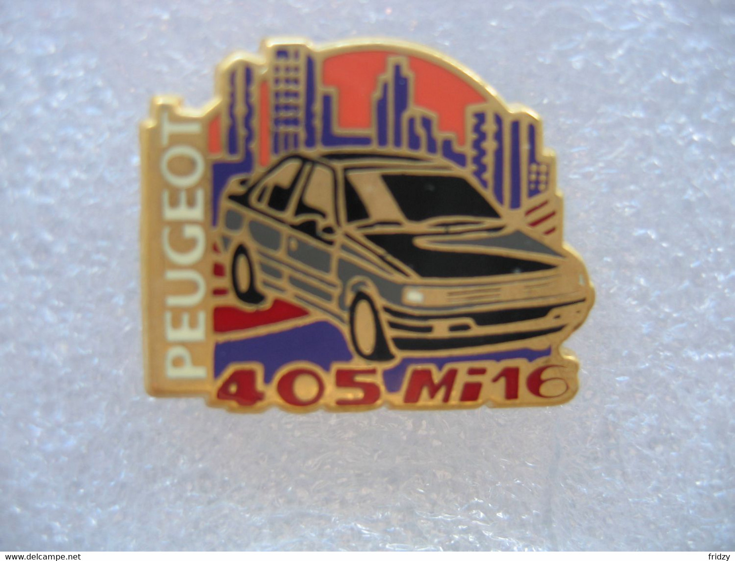 Pin's Peugeot 405 MI 16 - Peugeot