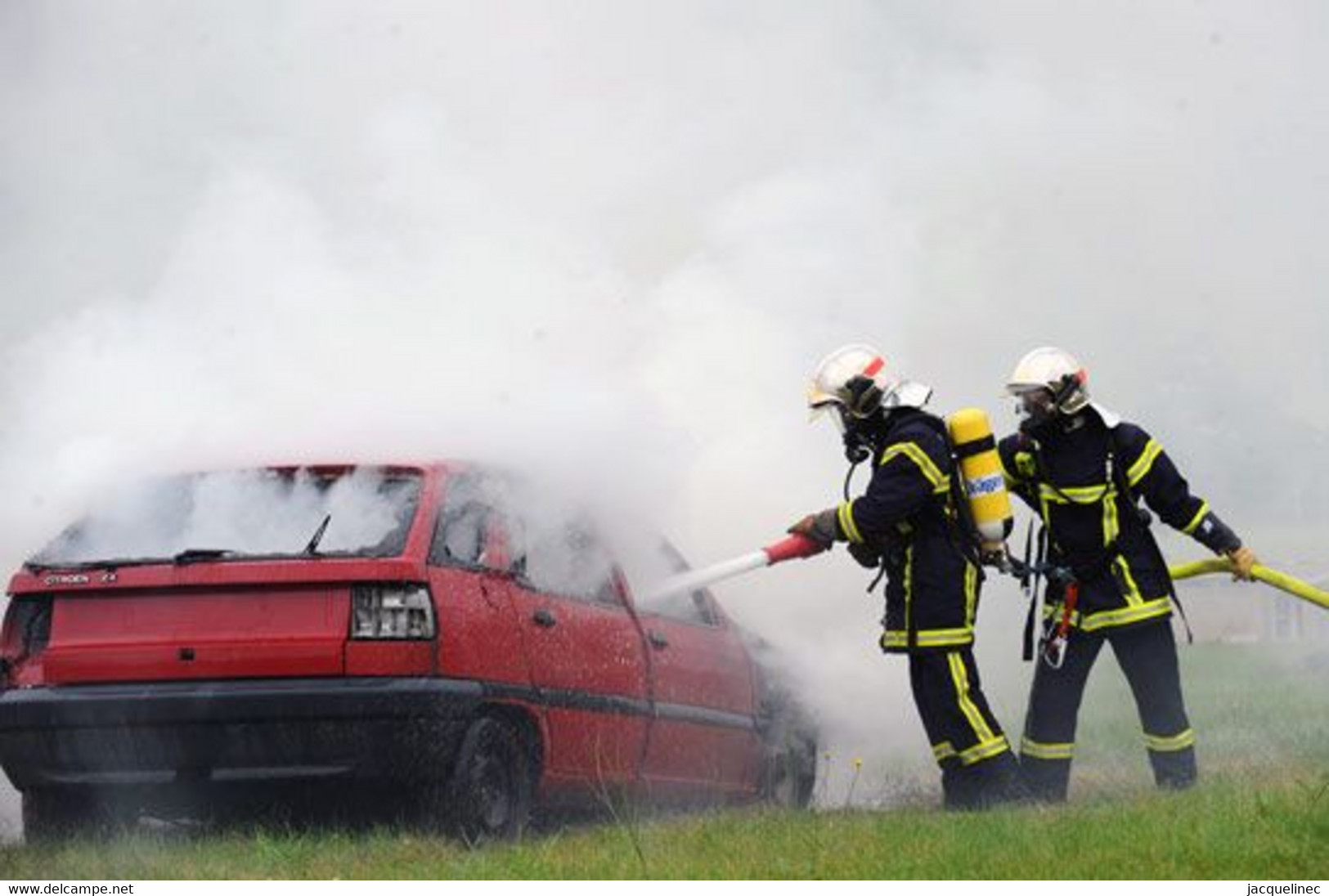 Bretenoux (46) - CPM - Métier - Pompiers - 8.816 - Bretenoux