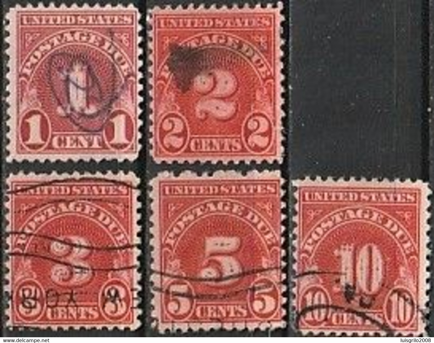 Postage Due -  United States, 1930 - Taxe Sur Le Port