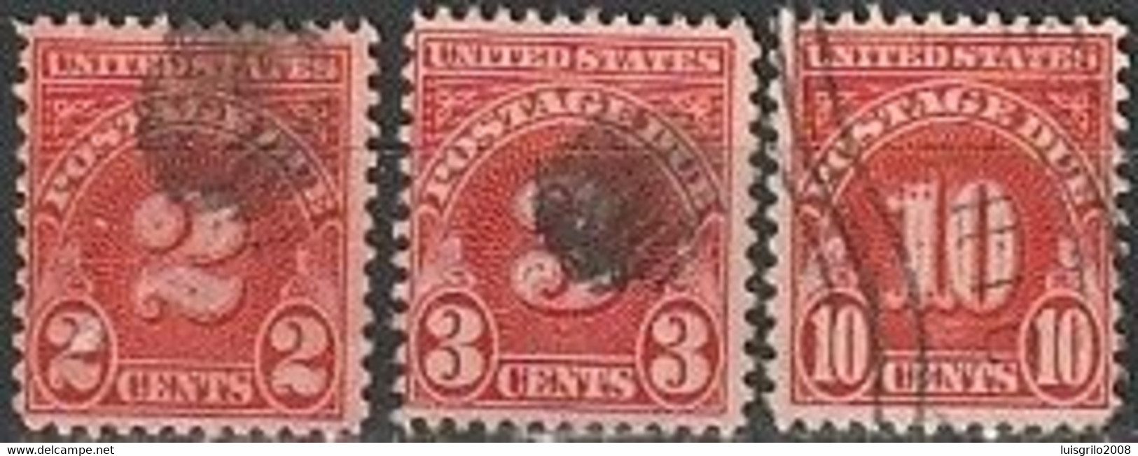 Postage Due -  United States, 1930 - Franqueo