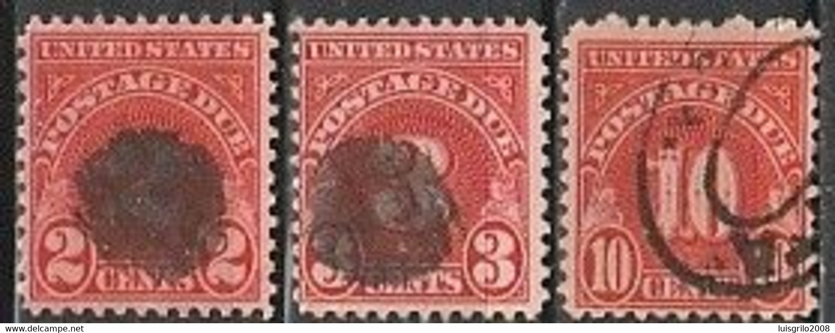 Postage Due -  United States, 1930 - Strafport