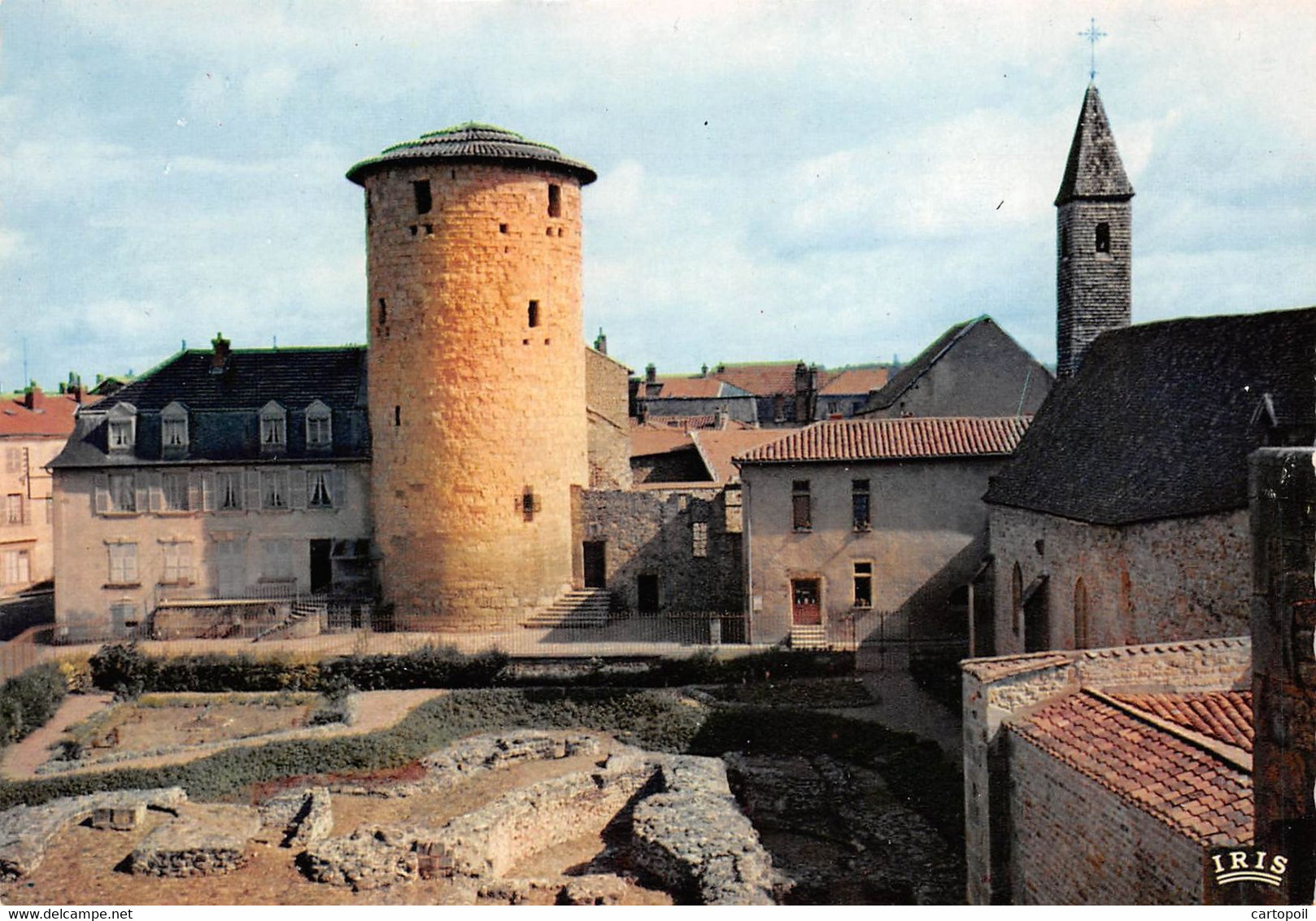 42 - Charlieu - Emplacement De L'Eglise - Abbatiale Bénédictine  De St-Fortunat - Chapelle Prieurale - Donjon - Charlieu