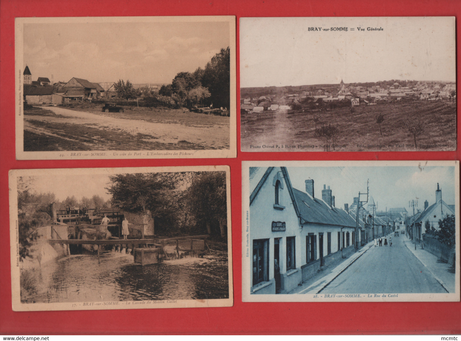 10 CPA -  Bray Sur Somme  -( Somme ) - Bray Sur Somme