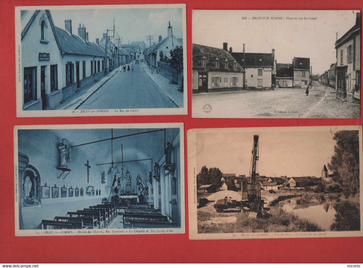 10 CPA -  Bray Sur Somme  -( Somme ) - Bray Sur Somme